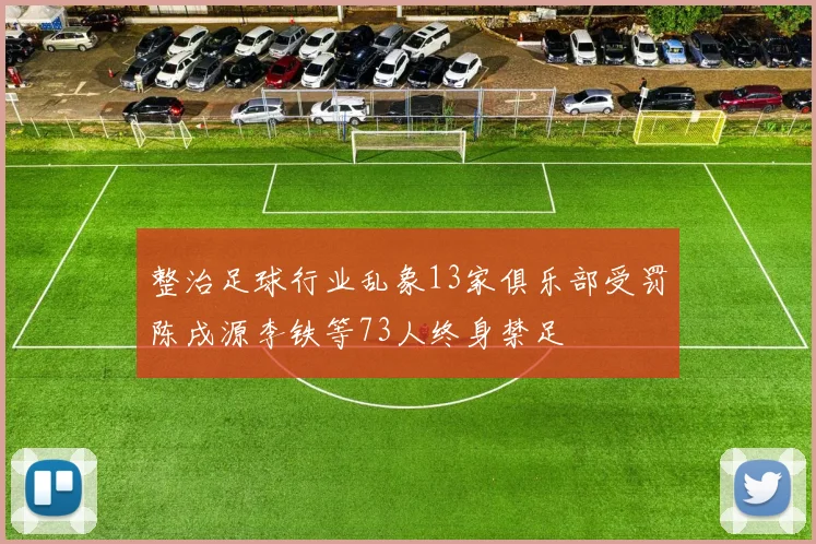 整治足球行业乱象13家俱乐部受罚陈戌源李铁等73人终身禁足