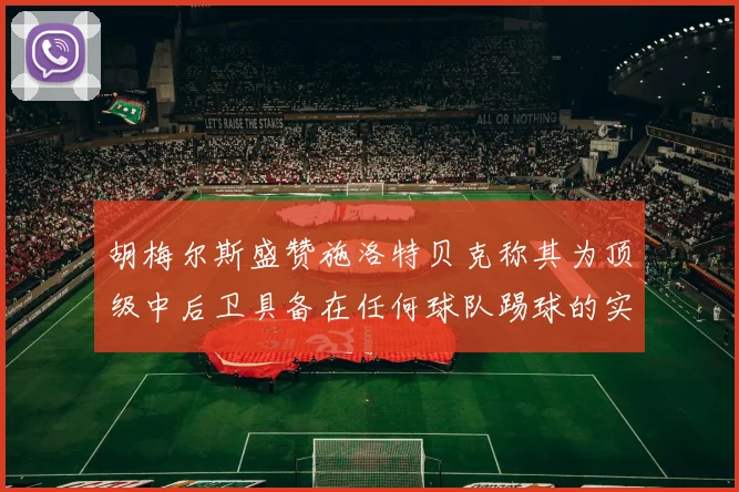 胡梅尔斯盛赞施洛特贝克称其为顶级中后卫具备在任何球队踢球的实力
